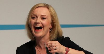 Liz Truss caught on hot mic apologising for attacking media during Tory hustings