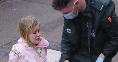 Schoolgirl, 10, hit by motorbike while playing with pal now struggling to walk