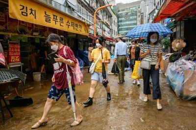 South Korea flooding death toll rises to nine