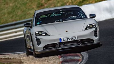 Porsche Taycan Turbo S Sets EV Nurburgring Record With 7:33 Lap Time