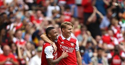 Pino starts, Jesus focal - Mikel Arteta's dream Arsenal attack with Odegaard and Smith Rowe fit