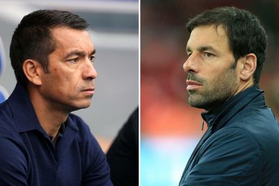 Rangers manager Giovanni van Bronckhorst relishing showdown with old Netherlands team mate Ruud van Nistelrooy