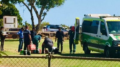 Strapper Troy Enright seriously injured by horse at Broome's Ladies Day