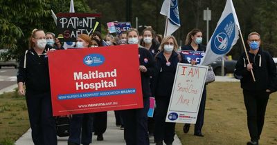 'Major issues': Maitland's nurses walk as more staffing pressure looms