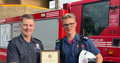 Newcastle teenager hailed a hero after helping elderly man who had fallen in street