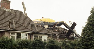 The night a police helicopter fell from the sky onto a Cardiff home