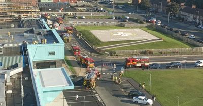 Aintree hospital A&E department closed after fire