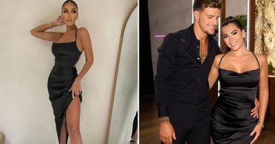 Love Island's Gemma Owen wore this black cami dress for the reunion - buy it here