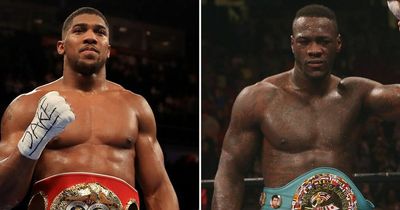 Anthony Joshua challenged to 'enormous' Deontay Wilder fight during Usyk preparations