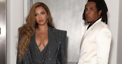 Beyoncé and Jay-Z pose in front of a lift eight years after infamous Solange fight
