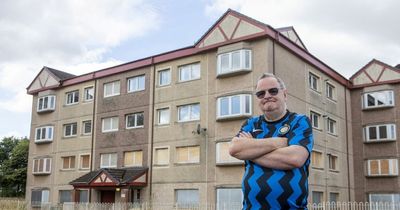 Only resident left on 'lonely' estate of 128 flats facing demolition REFUSES to leave