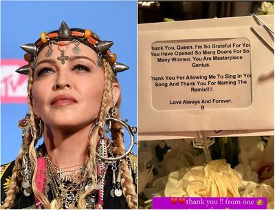 Madonna shares gushing note from Beyoncé following ‘Break My Soul’ collaboration: ‘Masterpiece Genius’