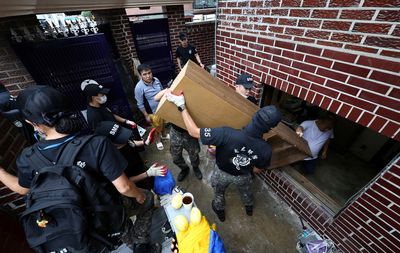 Like a scene from 'Parasite': Floods lay bare social disparity in South Korea