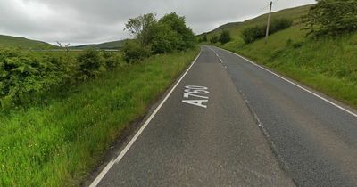 Cyclist killed in crash with van on Scots road as police launch witness appeal