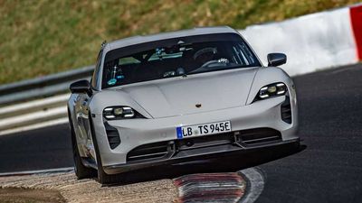 Porsche Taycan Turbo S Tops Tesla Model S Plaid Nurburgring Record