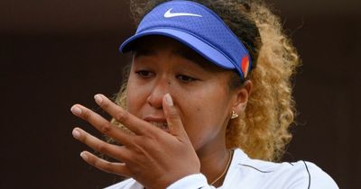 Naomi Osaka in tears after retiring injured from Canadian Open match from losing position