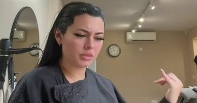 Woman locked in hairdressers halfway though treatment after stylists all go home