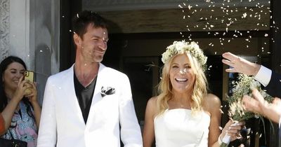 EastEnders star Michelle Collins, 60, marries Mike Davidson, 38, in low-key ceremony