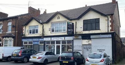 Derelict shops near Stockport town centre could be replaced with new flats