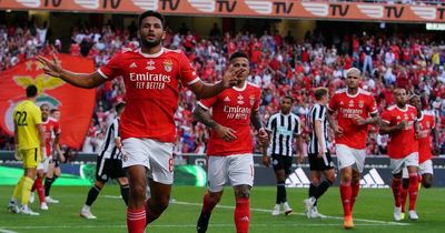 Eddie Howe has already commented on Newcastle 'interest' in Benfica forward Goncalo Ramos