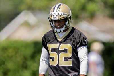 Rookie linebacker D’Marco Jackson placed on Saints injured reserve