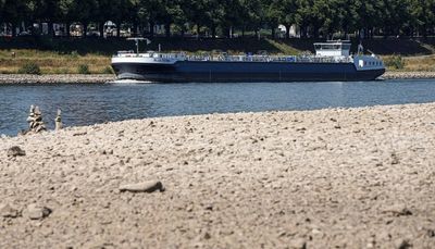 Fears water levels in Rhine could fall below critical mark