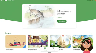 Google’s voice recognition browser tool helps kids learn to read