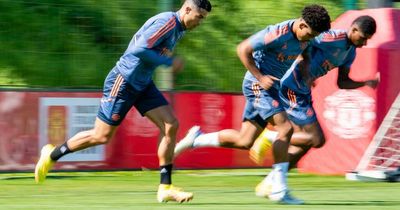 Cristiano Ronaldo beats Man United teammates in sprint to prove fitness ahead of Brentford clash