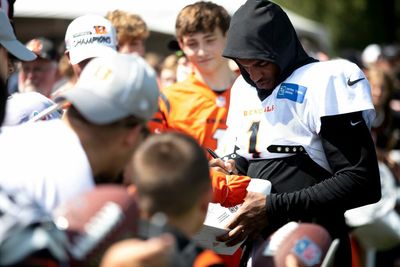 Watch: Ja’Marr Chase just had the best catch of Bengals training camp