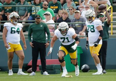 Packers ‘starting’ offensive line to play in preseason opener against 49ers