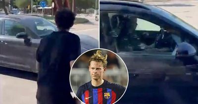 Frenkie de Jong saga turns ugly as Barcelona fans shout "cut your salary b****"