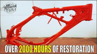 Watch A Rusty Honda CR250 Clean Up Beautifully In Under Half An Hour