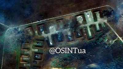 Ukraine air force says nine Russian warplanes destroyed in Crimea air base explosions