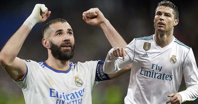 Karim Benzema second in Real Madrid record scorer list - but Cristiano Ronaldo way ahead