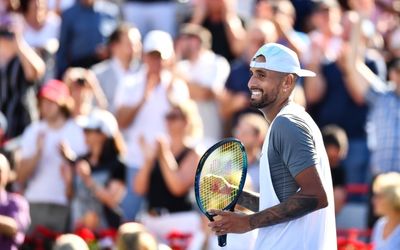 ‘It’s hard’: Nick Kyrgios’ emotional tribute to mum after world No.1 takedown