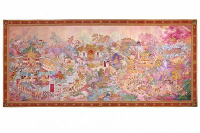 Fair celebrates Queen Mother's 90th birthday, Thai crafts