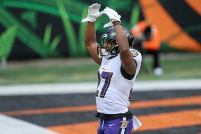 Former Ohio State running back J.K. Dobbins is now active for Ravens