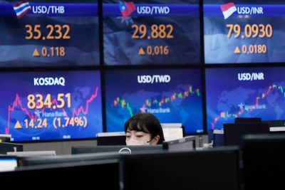 Asian shares track Wall Street gains on cooling inflation
