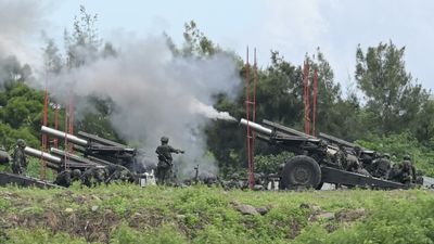 Taiwan holds live-fire drills as China ends largest-ever military exercises