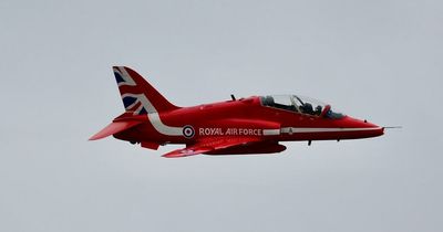 How to see the Red Arrows fly over south Wales today