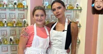 Victoria Beckham spends daughter day with Harper before David tells her she's 'getting old'