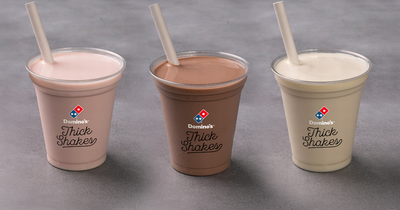 Domino's launches ice cream thick shakes in 35 stores across the UK