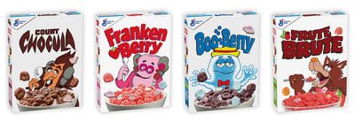 General Mills' classic Monster Cereals are back with a reimagined look