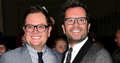 Alan Carr admits marriage split from alcoholic husband is still very 'raw'