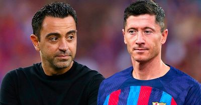 Xavi's awkward Ballon d'Or remark aimed at Robert Lewandowski could leave him red-faced