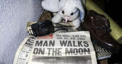 Abandoned Scots cottage lies untouched for over a decade with letters from WW2 and moon landing