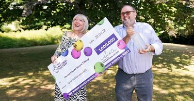 'I’m here, I’m alive, and we’ve just had a bit of a cherry' NHS worker wins £1m on lottery jackpot before cancer all-clear