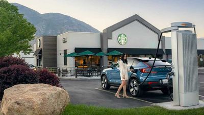 First DC Fast Chargers Installed At Starbucks Store In Provo, Utah