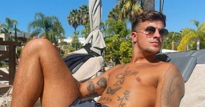 Love Island's Luca Bish supports Gemma Owen as they enjoy first holiday together