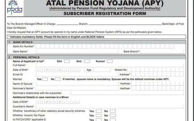 No more Atal Pension Yojana benefits for Income Tax payers from October 1